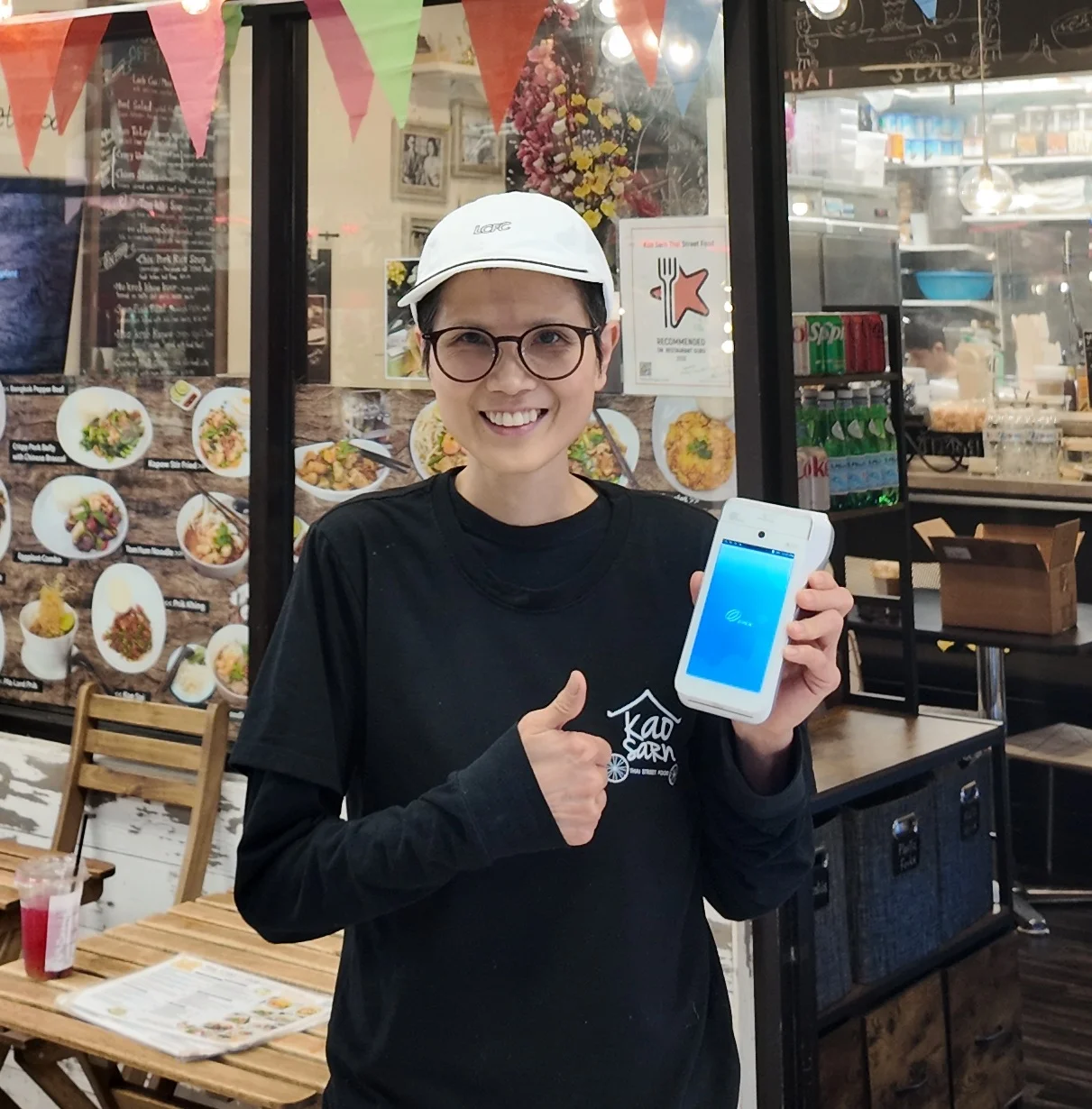 Owner of Kao Sarn Thai Street Food