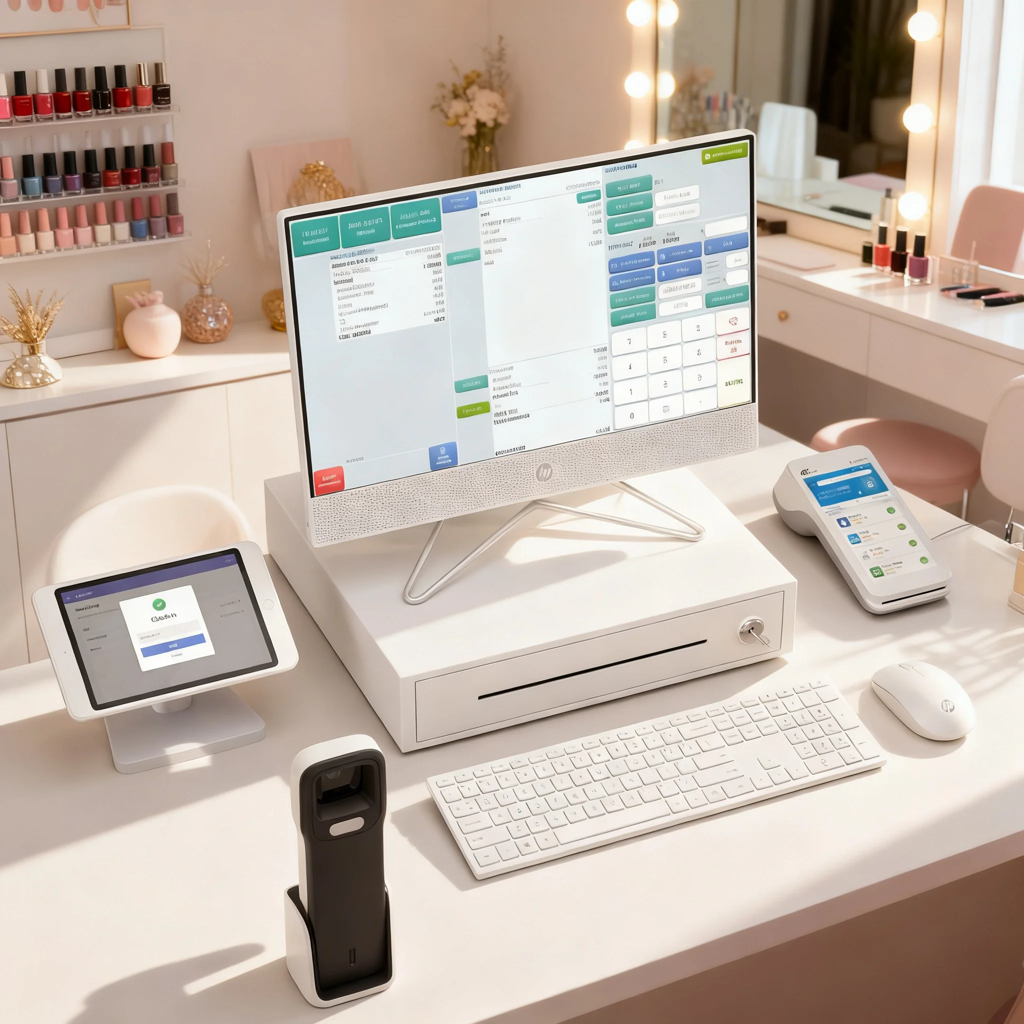 BlueBirds Pay POS system in action